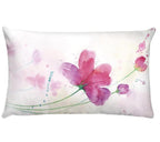 Flowers Birds Green Plants Printed Waist Pillowcase Home Pillow Decoration Tropical Green Texture Exotic Flower Cotton Linen Outdoor Pillow Cases Sofa Bed Throw Pillow 50x30CM