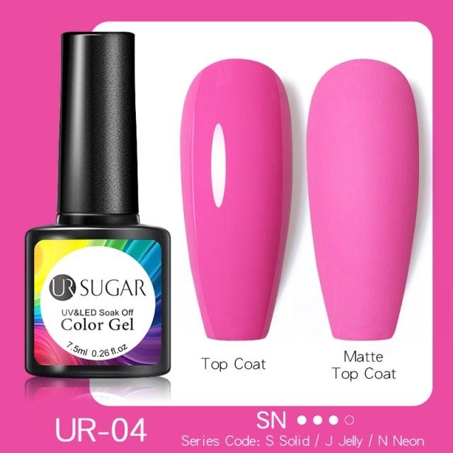 Fluorescent Gel Nail Polish Yellow Green High Quality Colors UV Strong Matte Effect Luxury Design For Girls and Women Stevvex