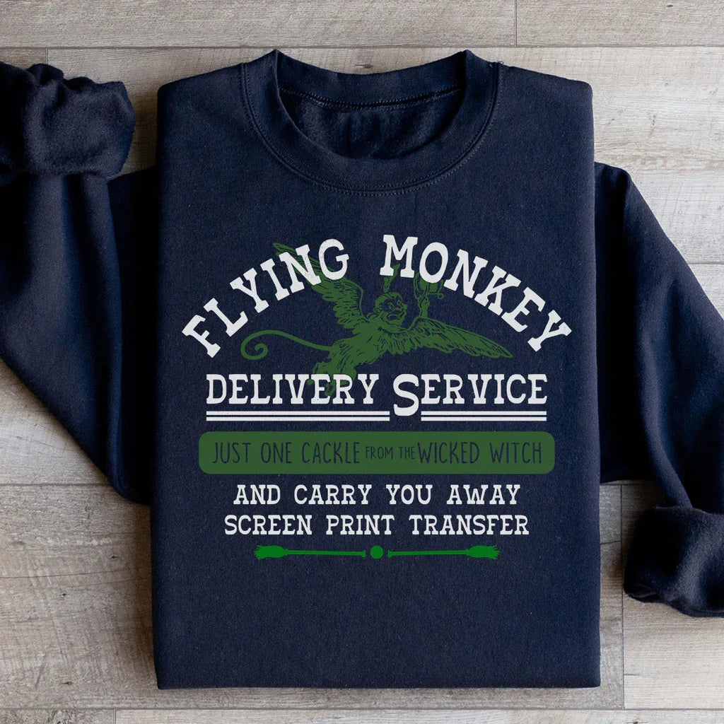 Flying Monkey Sweatshirt Peachy Sunday