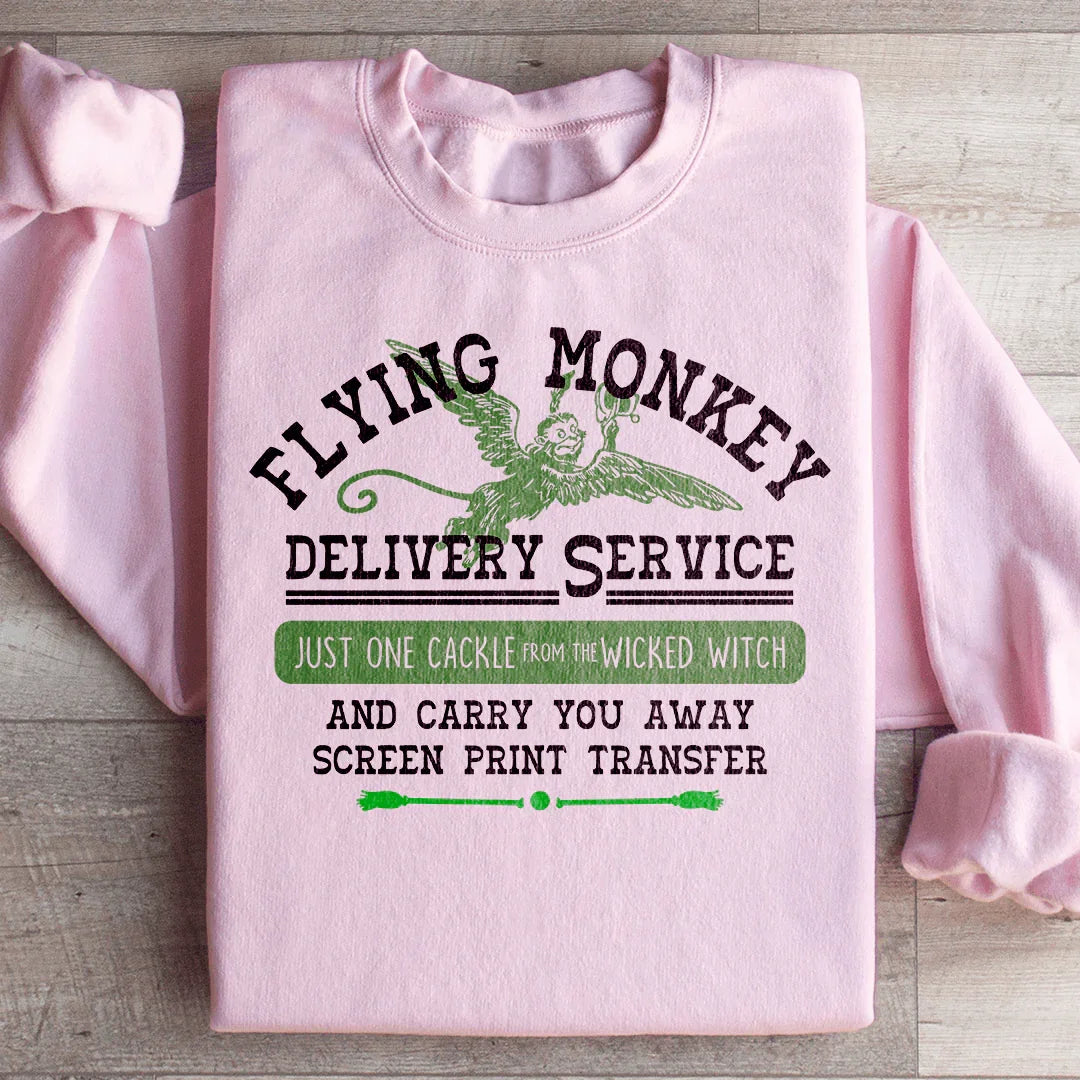 Flying Monkey Sweatshirt Peachy Sunday