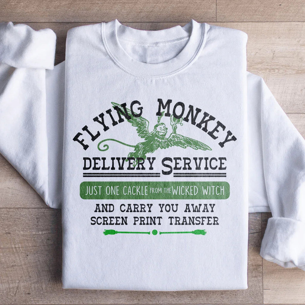 Flying Monkey Sweatshirt Peachy Sunday