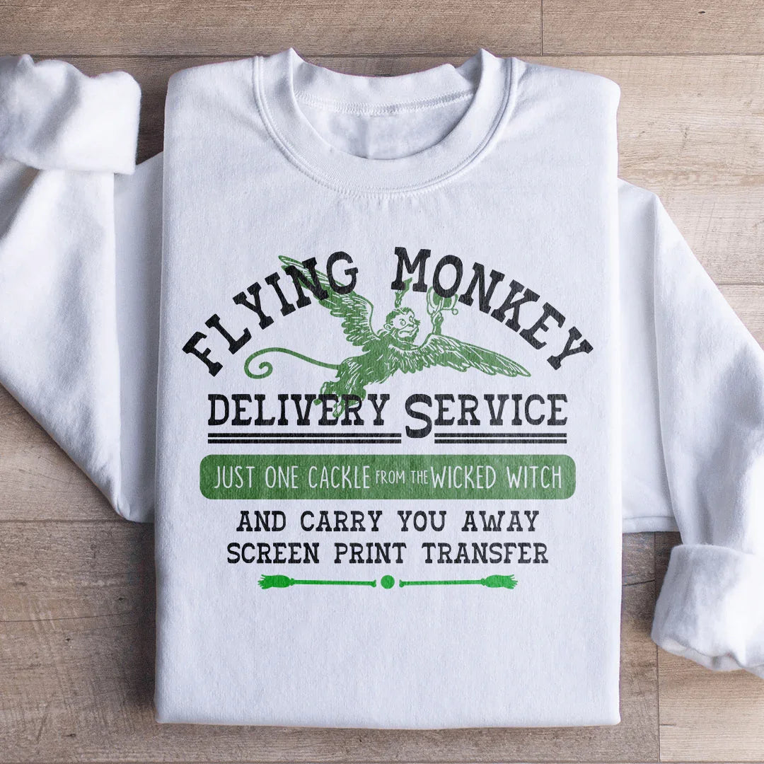 Flying Monkey Sweatshirt Peachy Sunday