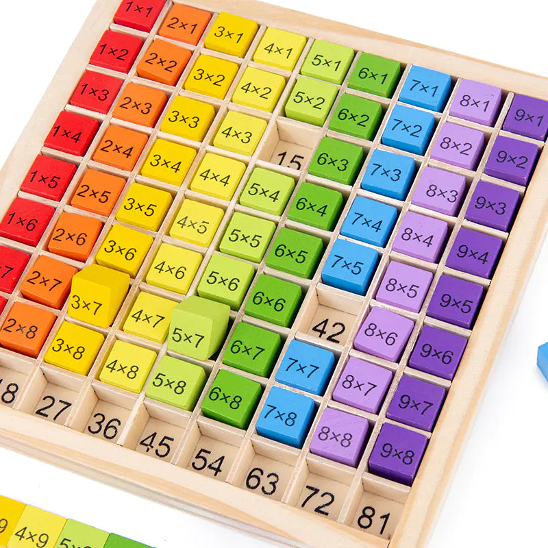 Wooden Math Blocks Pi-Mart