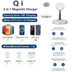 iPhone Magnetic Wireless Charger Station Dock Pi-Mart