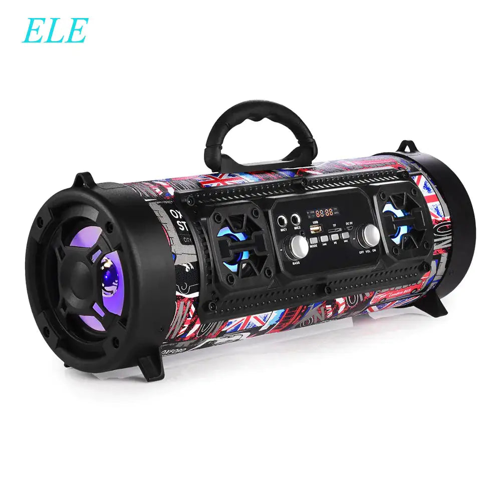 16W Portable Column Bluetooth-Compatible Speaker Pi-Mart