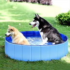 Foldable Dog Pool Pet Bath Swimming Tub Bathtub Outdoor Indoor Collapsible Bathing Pool for Dogs Cats Kids Pool Pet Bathing Tub Dog Pool Big Size Dog Swimming Pool Foldable Pet Pool Bath Swimming Tub Bathtub Pet Collapsible Bathing Pool for Dogs Stevvex