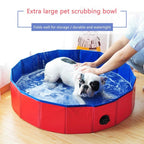 Foldable Dog Pool Pet Bath Swimming Tub Bathtub Outdoor Indoor Collapsible Bathing Pool for Dogs Cats Kids Pool Pet Bathing Tub Dog Pool Big Size Dog Swimming Pool Foldable Pet Pool Bath Swimming Tub Bathtub Pet Collapsible Bathing Pool for Dogs Stevvex