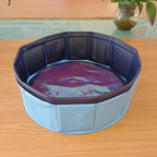 Foldable Dog Swimming Pool Pet Bath Swimming Tub Bathtub Outdoor  Pet Swimming Pool Collapsible Bathing Pool for Dogs Cats Kids PVC Collapsible Pool for Small Dogs Cats Stevvex