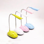 Foldable LED Desk Lamp Dimmable Touch Table Lamp 4.5V AAA Battery Children Student Study Reading Eye Protection Portable Lamp Decorative Table Lamp Cute Study Lamps for Bedroom Décor