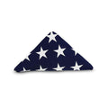 American funeral large pre-folded flag - 5'x9.5' folded flag. The Military Gift Store