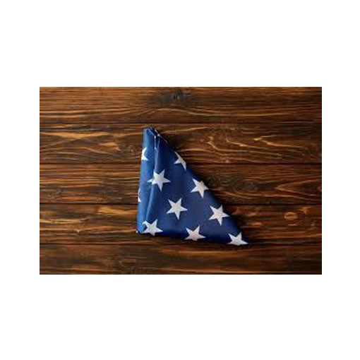 Folded American Flag Pre Folded American Flag - American made flags and hand folded by veterans. The Military Gift Store