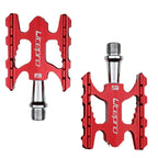 Folding Bike Pedal Sealed Bearing Aluminum Alloy Non-slip Road Bike Universal Bicycle Pedal For Universal Bikes Mountain Bike Pedals Pedals Ultra Light Aluminum Alloy Platform Pedals Sealed Bearing Non-Slip Bicycle Pedal For Road Bike Stevvex