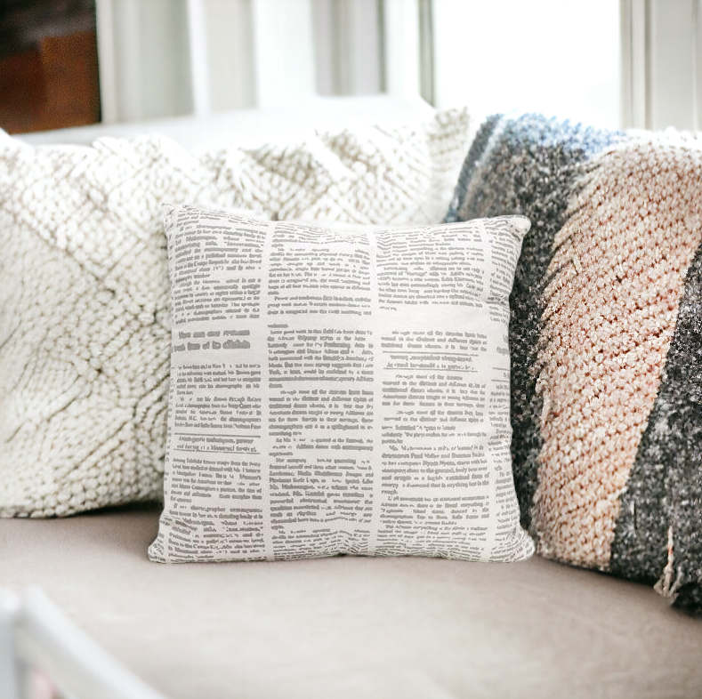 Follow Your Dreams 16in Canvas Pillow Rustic Farmhouse Arrow Throw BandsCo Straps