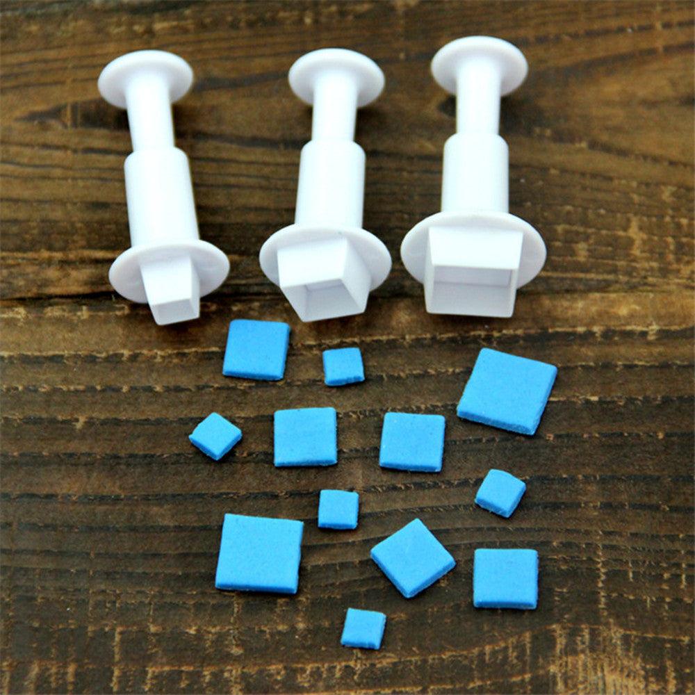 Fondant Cake Cookie Cutter Embossed Ejector Stamp Plunger Mold Kitchen Baking Cake Decorating Tools  Heart Shaped Cookie Mold Hand Press Cookie Dessert Cutter Pastry Decoration Tool Mooncake Maker Stevvex