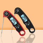 Food Digital Kitchen Thermometer For Meat Water Milk Waterproof Kitchen Cooking Food Thermometer with Probe Backlight & Calibration Best Quick Grill Meat Thermometer For Grilling BBQ Smoker Chefs Cooking Probe Waterproof Electronic Probe Kitchen Tools Stevvex