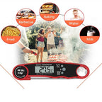 Food Digital Kitchen Thermometer For Meat Water Milk Waterproof Kitchen Cooking Food Thermometer with Probe Backlight & Calibration Best Quick Grill Meat Thermometer For Grilling BBQ Smoker Chefs Cooking Probe Waterproof Electronic Probe Kitchen Tools Stevvex