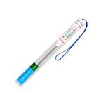 Food Thermometer For BBQ Meat Cake Candy Fry Grill Dinning Household Cooking Thermometer Digital Meat Thermometer with Long Probe Instant Read Food Cooking Thermometer For Grilling BBQ Smoker Grill Kitchen Oil Candy Oven Tools Stevvex