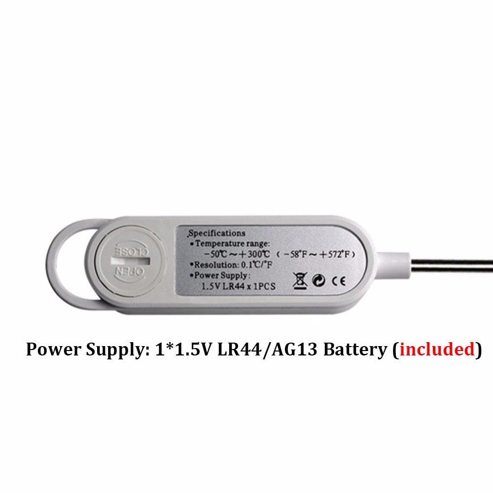 Food Thermometer TP300 Digital Candy Cooking Thermometer Kitchen Cooking Thermometer Instant Read for BBQ Grill Oil Milk Bath Water Deep Fry Candle Temperature Digital Kitchen Thermometer For Meat Cooking Food Probe BBQ Electronic Oven Kitchen Tools Stevvex