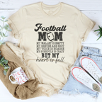 Football Mom My Wallet Is Empty Tee Peachy Sunday