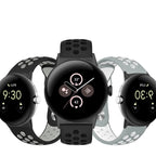 For Google Pixel 1-4 41/45mm Silicone Band - Breathable