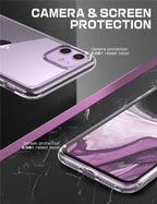 For iPhone 11 Case 6.1 inch Stylish Protective Bumper Case Elegant Cover For iPhone 11 6.1 inch Protective Clear Case For iPhone Ultra Slim Shockproof Clear Transparent Soft Case Stevvex