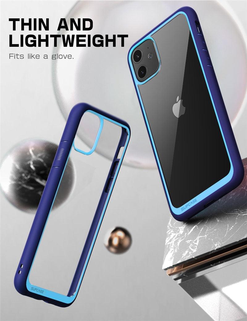For iPhone 11 Case 6.1 inch Stylish Protective Bumper Case Elegant Cover For iPhone 11 6.1 inch Protective Clear Case For iPhone Ultra Slim Shockproof Clear Transparent Soft Case Stevvex