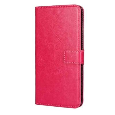 For iPhone X Case Cover for iPhone 8 7 6 6S Plus 5 5S 5SE Luxury PU Leather Flip Wallet Phone Cases Black Simple Card Holder With Magnetic Button Flip Leather Cover Stevvex
