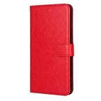 For iPhone X Case Cover for iPhone 8 7 6 6S Plus 5 5S 5SE Luxury PU Leather Flip Wallet Phone Cases Black Simple Card Holder With Magnetic Button Flip Leather Cover Stevvex