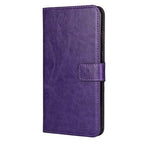 For iPhone X Case Cover for iPhone 8 7 6 6S Plus 5 5S 5SE Luxury PU Leather Flip Wallet Phone Cases Black Simple Card Holder With Magnetic Button Flip Leather Cover Stevvex