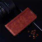 For Xiaomi Redmi Note 7 Case Leather Flip Redmi Note 7 Pro Wallet Magnetic Case For Xiaomi Redmi 7 Phone Cases Premium PU-Leather Flip Wallet Cover Phone Case