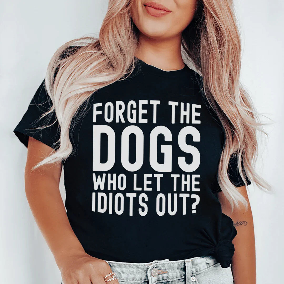 Forget The Dogs Tee - SJB-DIAMOND ELITES