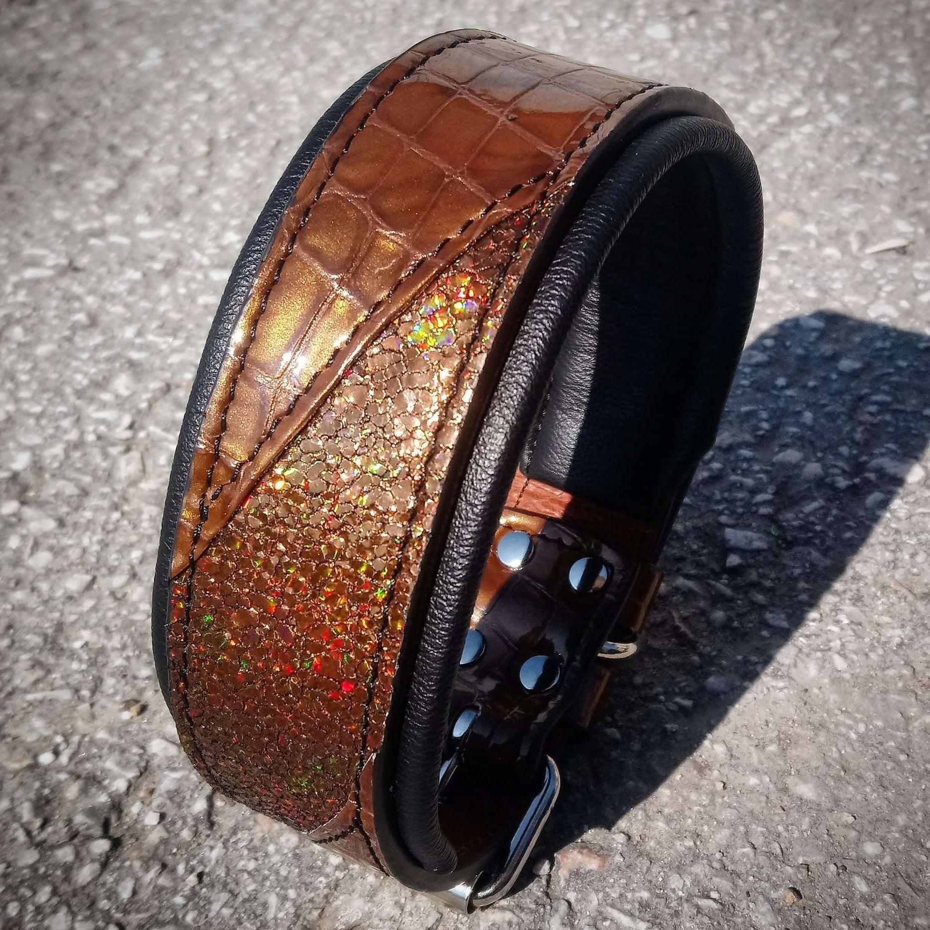 The "Korona" collar BROWN - SJB-DIAMOND ELITES