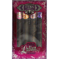 CUBA LATINO VARIETY by Cuba 4 PIECE MINI VARIETY WITH CUBA COPACABANA & CARNAVAL & CACTUS & MAYA & ALL ARE EAU DE PARFUM SPRAY 1.17 OZ