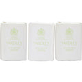 YARDLEY by Yardley LILY OF THE VALLEY LUXURY SOAPS 3 x 3.5 OZ EACH (NEW PACKAGING)