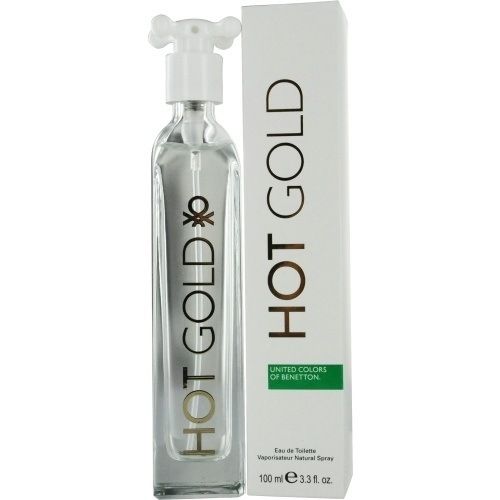 HOT GOLD by Benetton EDT SPRAY 3.3 OZ
