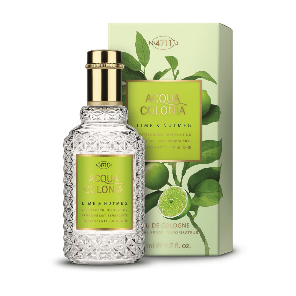 4711 ACQUA COLONIA by 4711 LIME & NUTMEG EAU DE COLOGNE SPRAY 1.7 OZ