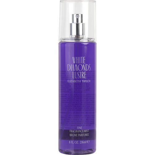 WHITE DIAMONDS LUSTRE by Elizabeth taylor BODY MIST 8 OZ