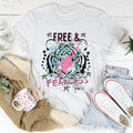 Free & Fearless Tee Peachy Sunday