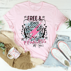 Free & Fearless Tee Peachy Sunday