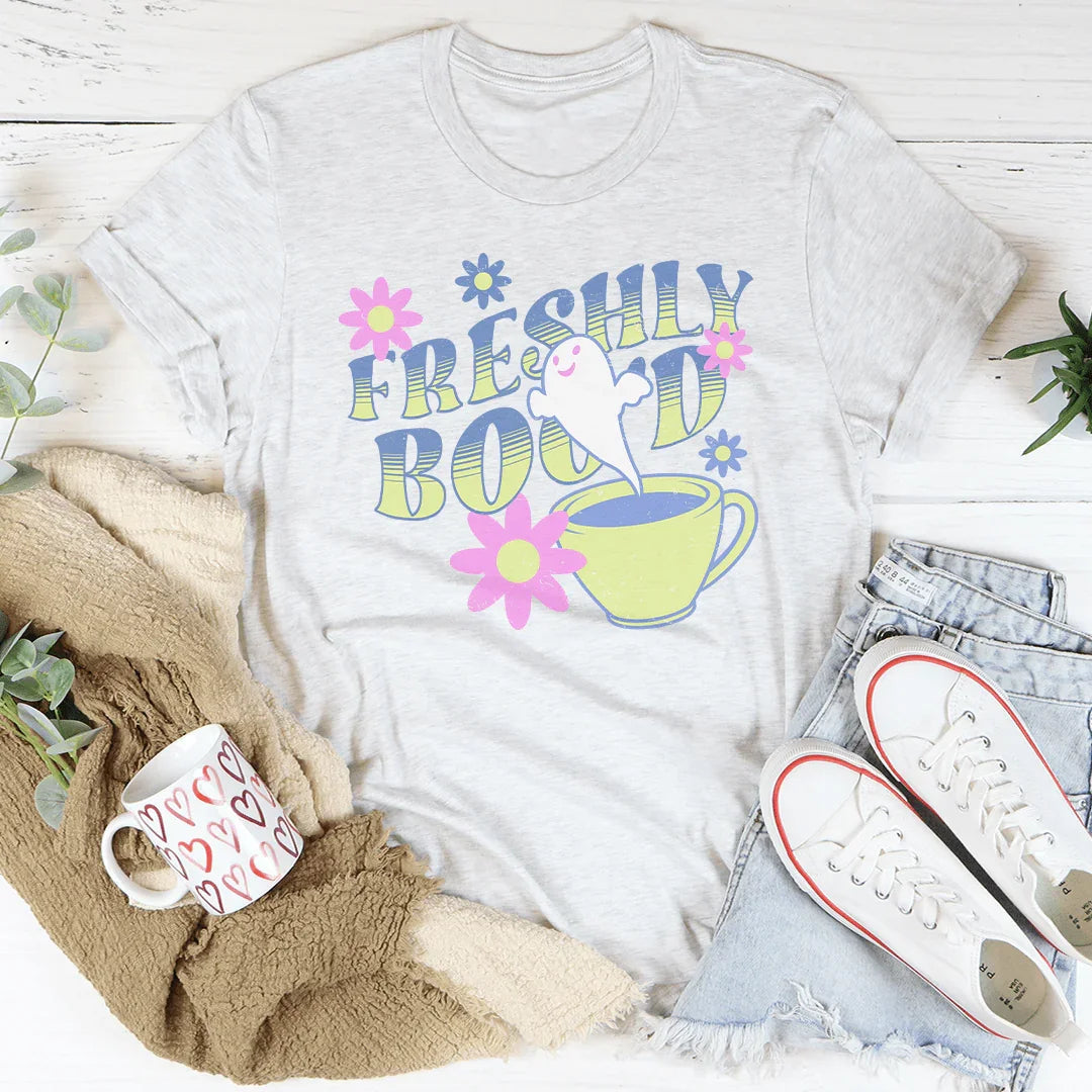 Freshly Boo'd Coffee Tee Peachy Sunday