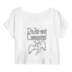 Led Zeppelin Organic Cotton Crop Top - Dazed and Composted - SJB-DIAMOND ELITES