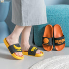 Fruit Home Women Slippers Banana Summer Indoor Flats Orange Bathroom Slides Non Slip Fruit Slippers Soft Slide Sandals Non-Slip Bath Shower Slippers Stevvex
