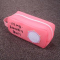 Fruit Pattern Pencil Case Large Capacity Candy Colors Pencil Cases High School College Office Supply Pencil Box Stevvex