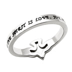 CZ Dove Ring KingdomWear