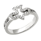 CZ Dove Ring KingdomWear