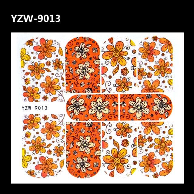 Full Beauty 1pc Black Flower Vine Nail Water Sticker Leaf Lace Design Slider Nail Art Decal Beauty Foils Decoration Nail Decals for Women Nail Art Stickers Water Transfer Decals Design Nail Art Supplies Manicure Acrylic Nail Foil Stencils Decorations Stevvex