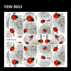 Full Beauty 1pc Black Flower Vine Nail Water Sticker Leaf Lace Design Slider Nail Art Decal Beauty Foils Decoration Nail Decals for Women Nail Art Stickers Water Transfer Decals Design Nail Art Supplies Manicure Acrylic Nail Foil Stencils Decorations Stevvex
