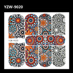 Full Beauty 1pc Black Flower Vine Nail Water Sticker Leaf Lace Design Slider Nail Art Decal Beauty Foils Decoration Nail Decals for Women Nail Art Stickers Water Transfer Decals Design Nail Art Supplies Manicure Acrylic Nail Foil Stencils Decorations Stevvex