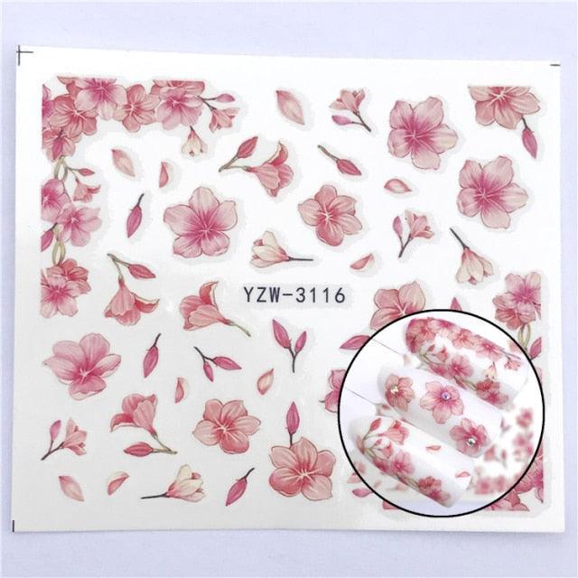 Full Beauty 1pc Black Flower Vine Nail Water Sticker Leaf Lace Design Slider Nail Art Decal Beauty Foils Decoration Nail Decals for Women Nail Art Stickers Water Transfer Decals Design Nail Art Supplies Manicure Acrylic Nail Foil Stencils Decorations Stevvex