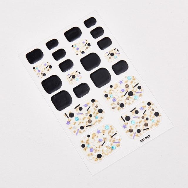 Full Beauty Loveliness Designed Manicure Valentines Nail Art Designer Nail Decals Kids Nails Art Decoration Nail Sticker Set French Tip Guides Stickers French Nail Stickers Form Fringe Guides for Decoration Stencil Tools Stevvex
